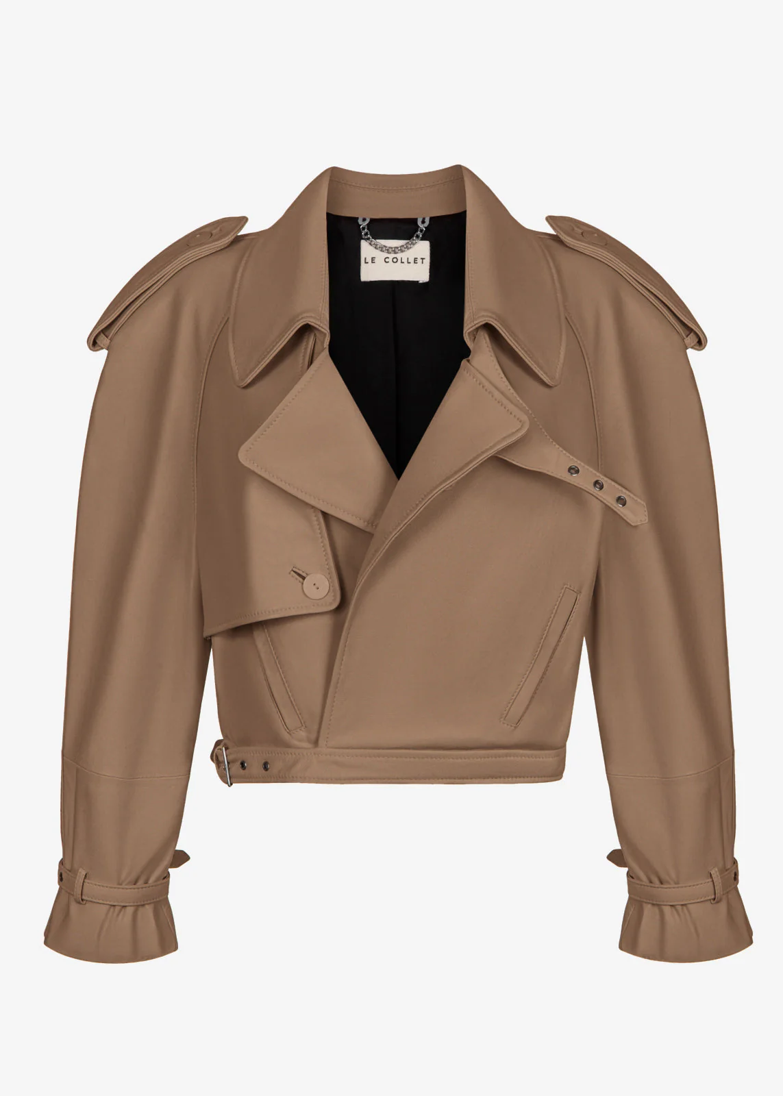 KURTKA KLERO CAMEL - obrazek 3